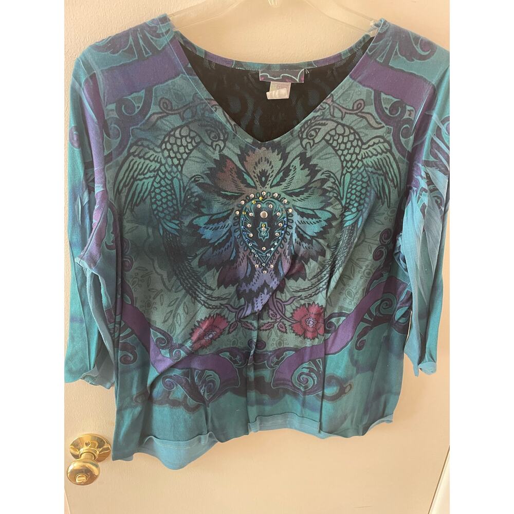 Beautiful Womans Blouse with swquins